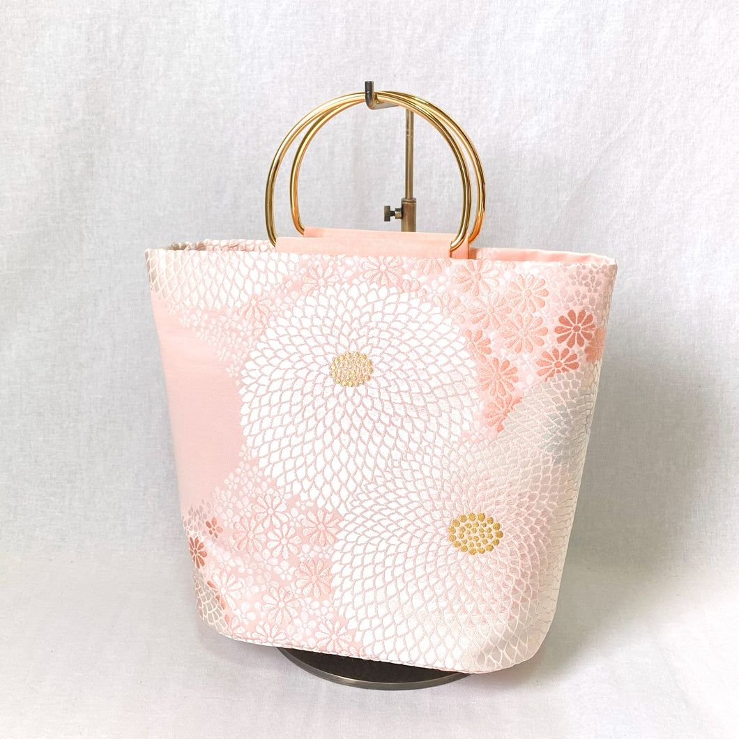 ring bag “pink x chrysanthemum”