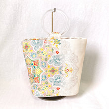 Load image into gallery viewer, ring bag &quot;summer obi x flower pattern&quot;
